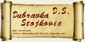 Dubravka Stojković vizit kartica